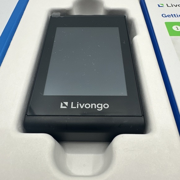 Livongo Connected Meter Kit With Test Strips Glucose Solution Booklet Open Box - Picture 2 of 13